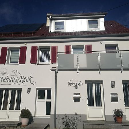 Pension Und Restaurant Reck Aulendorf Exteriér fotografie